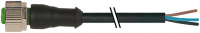 M12 Bu. 0° freies Ltg.-ende 7000-12221-6540150