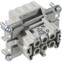 H-BE 6 BF STECKDOSENEINSATZ M.KLEMMFEDER 10401000