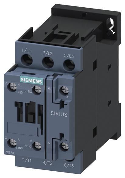 Schütz, AC - 3, 4 kW / 400 V, 1 S + 1 Ö, AC 480 V, 60 Hz, 3-polig, Baugröße S0