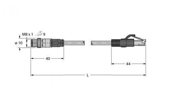 PSGS4M-RJ45S-4416-2M