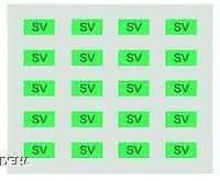 Beschriftungsbögen DIN A4, rot, 10 Beschriftungsstreifen/Bogen 6ES7392-2DX00-0AA0