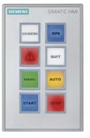 Key Panel KP8 PN für PROFINET 8 Kurzhubtasten mit mehrfarbigen LED´S 6AV3688-3AY36-0AX0