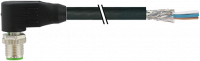 M12 St. 90° geschirmt freies Ltg.-ende 7000-13141-6410300