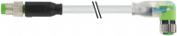 M8 St. 0° / M8 Bu. 90° LED 7000-88041-2500500