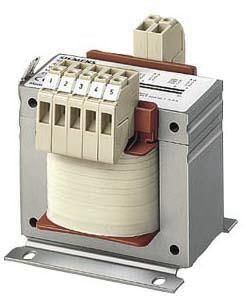 Transformator 1-Ph. PN/PN(kVA) 0,1/0,31 Upri=230V Usec=24V Isec(A) 4,17