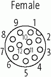 M12 Bu. 90° freies Ltg.-ende