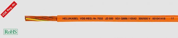 PVC-Steuerleitung JZ-500 Orange 5x1,5 mm² Orange