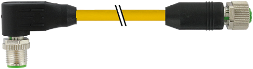 M12 St. 90° / M12 Bu. 0°