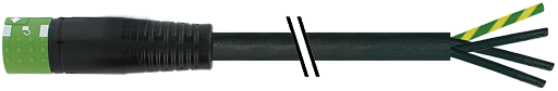 MQ15-X-Power Bu. 0° freies Ltg.-ende