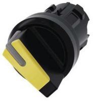 Knebelschalter, beleuchtbar, 22mm, rund, gelb 3SU1002-2BC30-0AA0