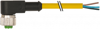 M12 Bu. 90° A-kod. freies Ltg-ende 7000-12321-0330300