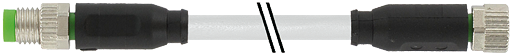 M8 St. 0° / M8 Bu. 0° V4A