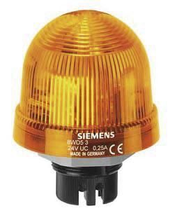 Einbauleuchte Dauerlichtelement LED, 24V UC gelb