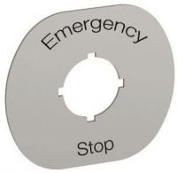 ABB Schild Emergency Stop MA6-1101 1SFA611930R1101