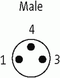 M8 St. 0° A-kod. freies Ltg-ende