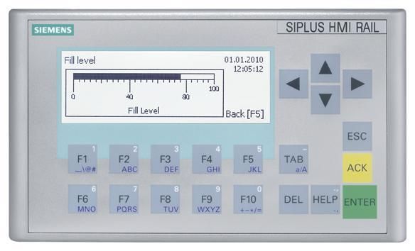 SIPLUS HMI KP300 Basic mono 3,6 T1 RAIL based on 6AV6647-0AH11-3AX0.