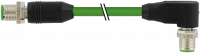 M12 St. 0° / M12 St. 90° geschirmt Ethernet 7700-44541-S7V1000