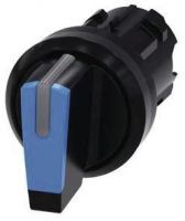 Knebelschalter, beleuchtbar, 22mm, rund, blau 3SU1002-2BN50-0AA0