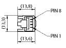 C-RJ45-8X014PU05,0-MA-122702