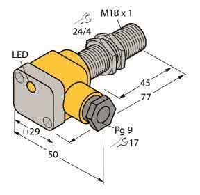 Turck Induktiver Sensor BI5-G18SK-AN6X