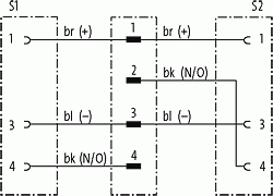 M8 St. Y-Verteiler / M8 Bu. 0°