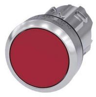 Drucktaster, 22mm, rund, rot, Druckknopf 3SU1050-0AB20-0AA1