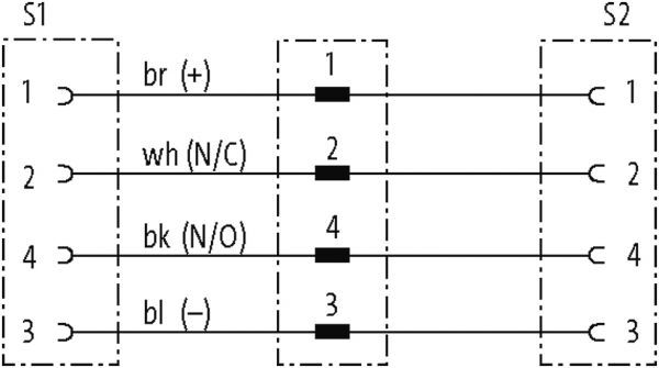 M8 St. Y-Verteiler / M8 Bu. 0°