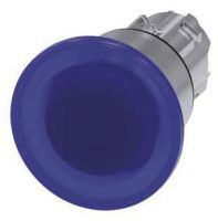 Pilzdrucktaster, beleuchtet, 22mm, rund, blau 3SU1051-1BA50-0AA0