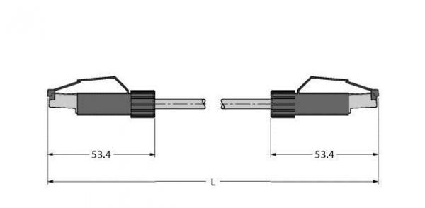 RJ45S-RJ45S-4416-0.5M