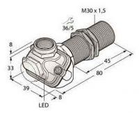 TURCK Induktiver BI10-EM30WDTC-Y1X 4012071