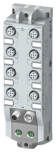 SIMATIC ET 200AL, DI 16x 24VDC, 8x M12