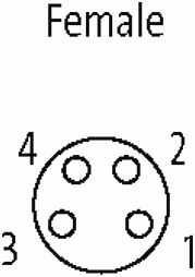 M8 Bu. ger. freies Leitungsende Ethercat Power