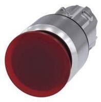 Pilzdrucktaster, beleuchtet, 22mm, rund, rot, 30mm 3SU1051-1AA20-0AA0