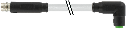 M8 St. 0° snap-in / M8 Bu. 90° snap-in