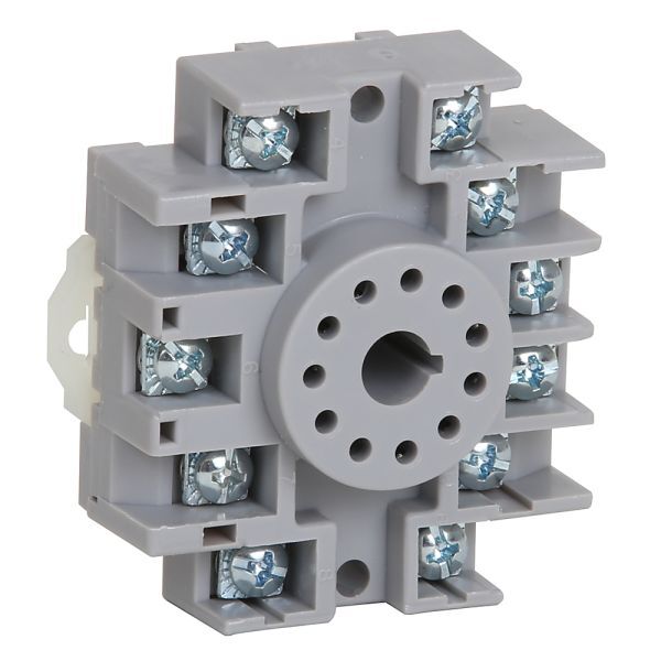 11-Pin Tube Style Relay Socket PK10