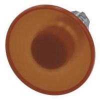 Pilzdrucktaster, beleuchtet, 22mm, rund, amber, 60mm 3SU1051-1CD00-0AA0