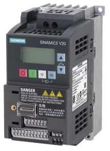 SINAMICS V20 1AC200-240V-10/+10% 47-63Hz Nennleistung 0,55kW