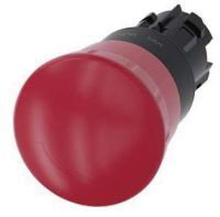 Not-Halt-Pilzdrucktaster, 22mm, rund, rot, Drehentriegelung 3SU1000-1HB20-0AA0