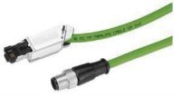 IE connecting Cable M12-180/IE FC RJ45 Plug-145, IE FC Trailing Cable GP 6XV1871-5TH50