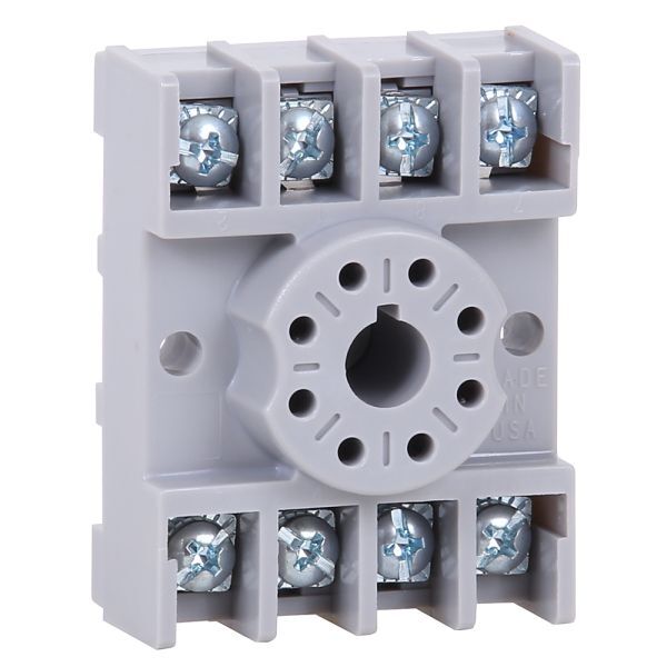 8 Pin Open StyleTube Based Relay Socket