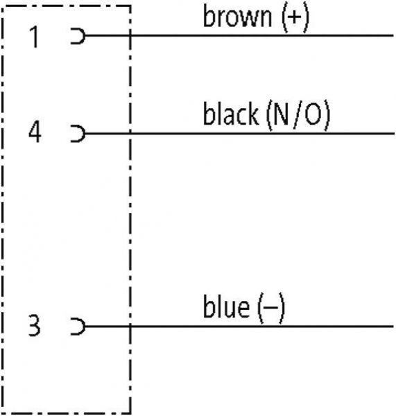 M8 Bu. 0° freies Ltg.-ende F+B