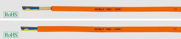 PUR-Steuerleitung H07BQ-F 2x1,5 mm² Orange