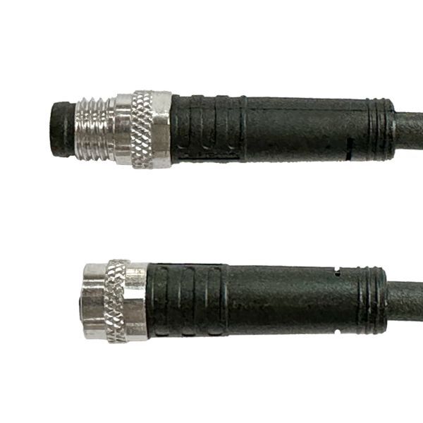 Sensor Kabel, 2 m, 3-Polig, M8 Buchse/M8 Stecker, für 24V