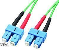 SM FO Cord SC/SC, 9/125, konfektioniert mit 2X2 Sc Duplex Steckern, Länge 1,0 m