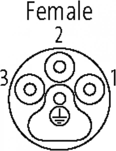 MQ15-X-Power Bu. 90°rechts, freies Ltg.-ende