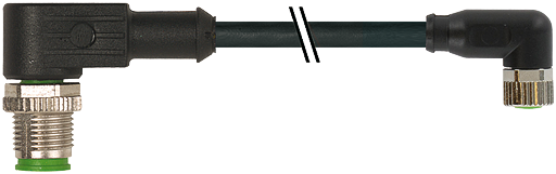 M12 St. 90° / M8 Bu. 90°