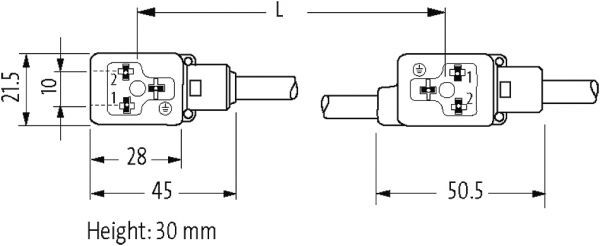 MSUD Doppelventilst. BF B 10mm freies Ltg.-ende