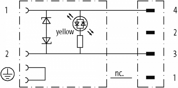 M8 St. 90° A-kod. / MSUD Ventilst. CI-9.4mm kl.BF