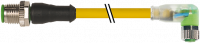 M12 St. ger. auf M8 Bu. gew. mit LED 7000-40651-0310500