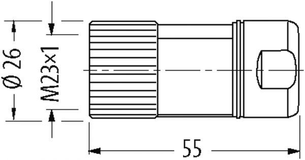 M23-Signalleitung